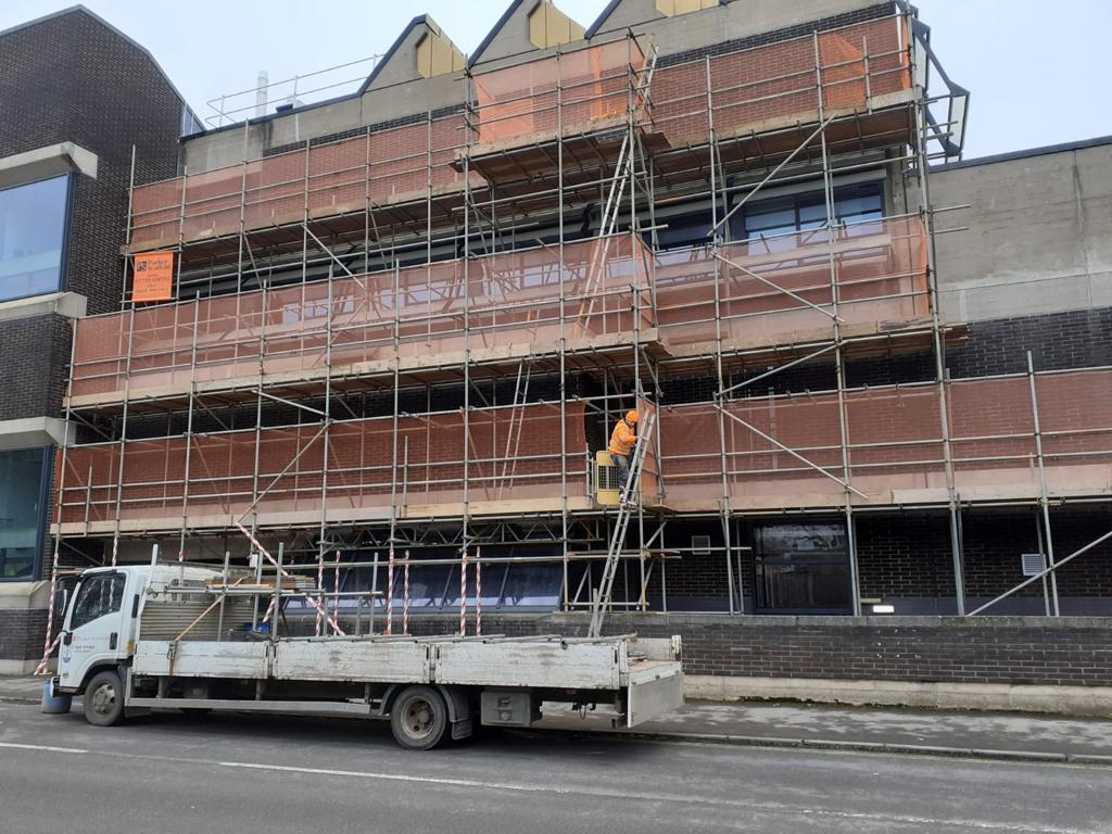 parker scaffold scaffolding block building